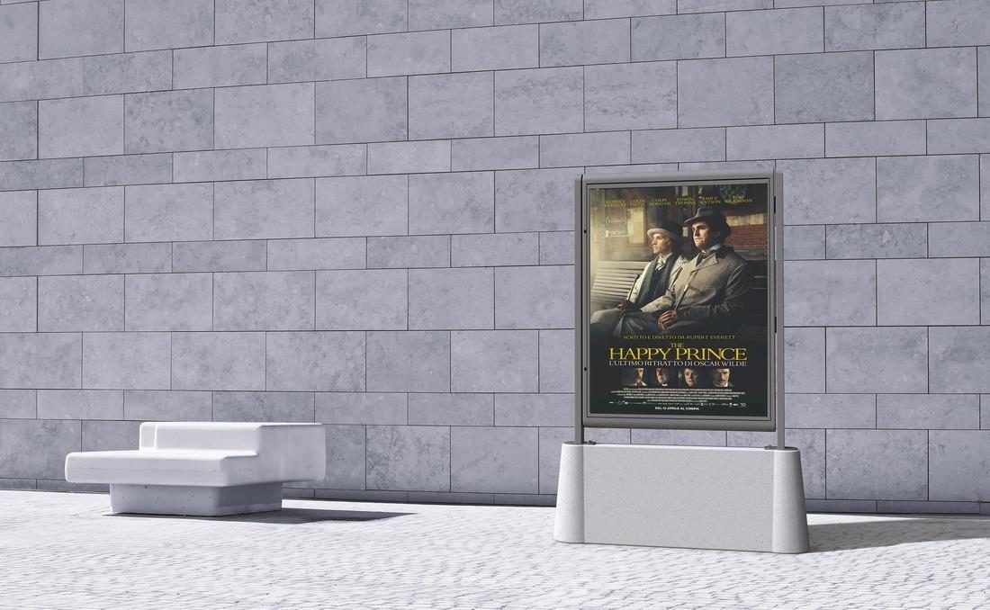 Mupi expositor publicitario Toto.