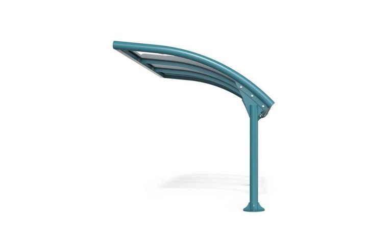 Marquesina para bicicletas y su protección ante la lluvia.