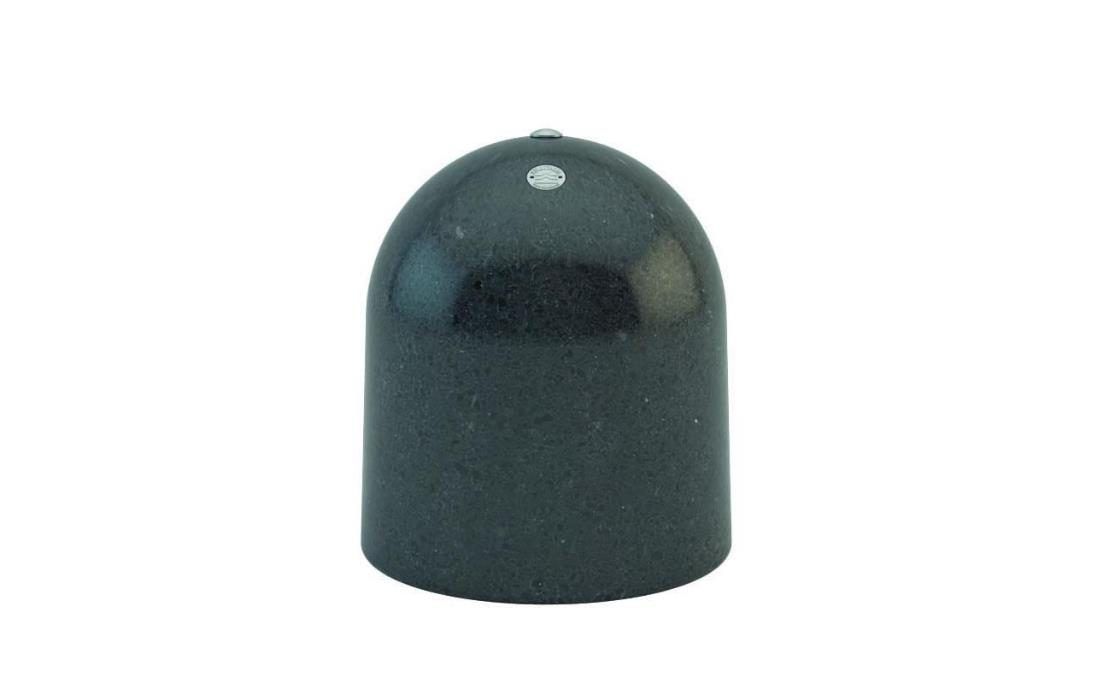 Bolardo de hormigón prefabricado Titano negro.