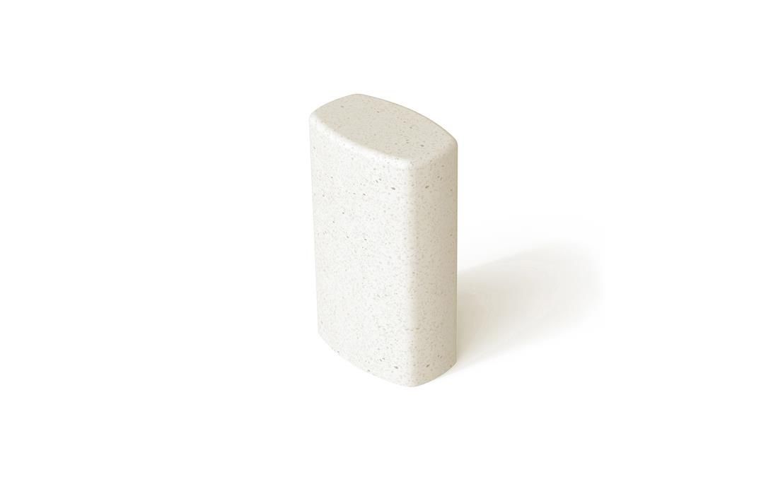 Bolardo pilona Denz de hormigón.