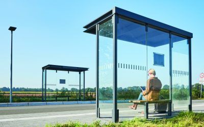 Marquesinas de autobús metálicas