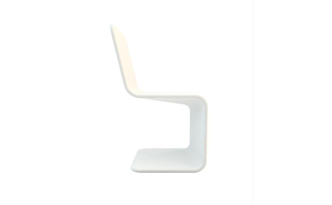 Asiento individual urbano minimalista y elegante.