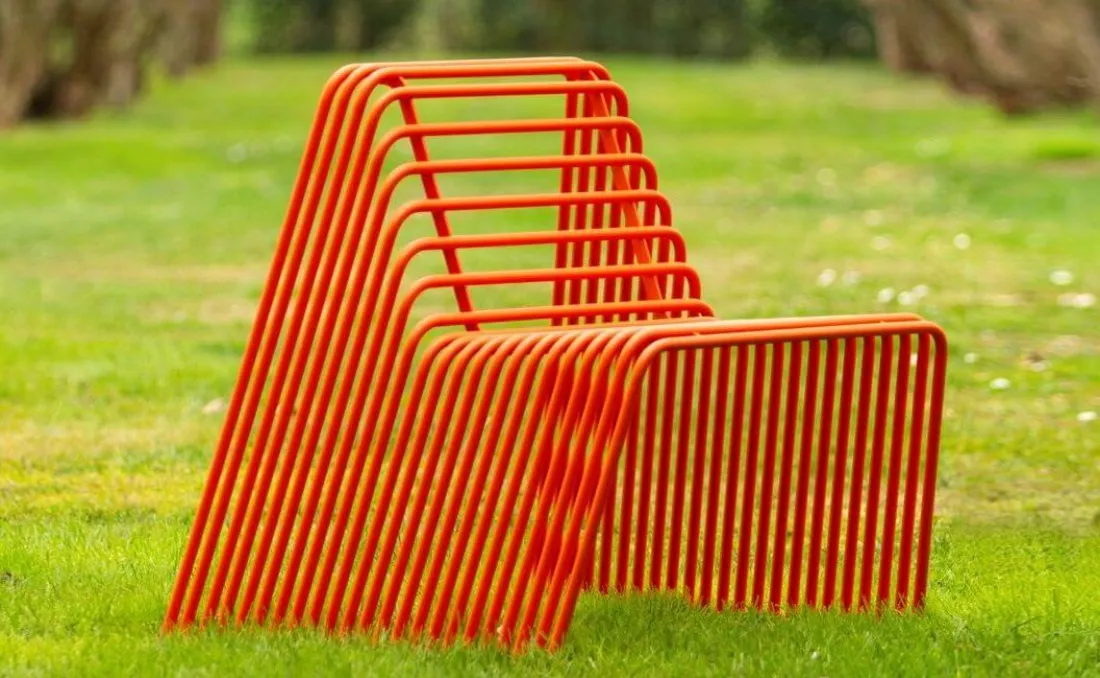 banco-individual-acero-urbano Banco asiento individual de diseño para mobiliario urbano.