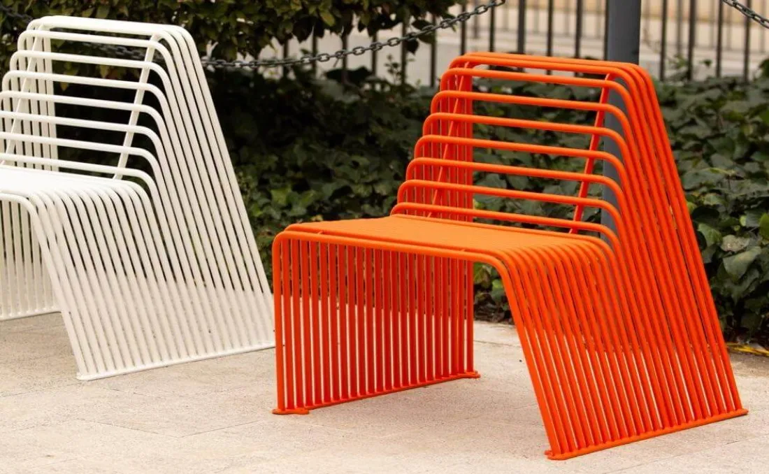 banco-individual-urbano-con-respaldo Banco asiento individual con respaldo para mobiliario urbano.