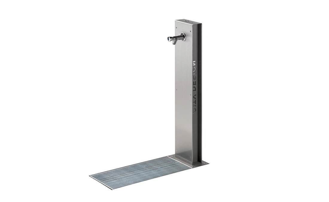 Columna de agua urbana.