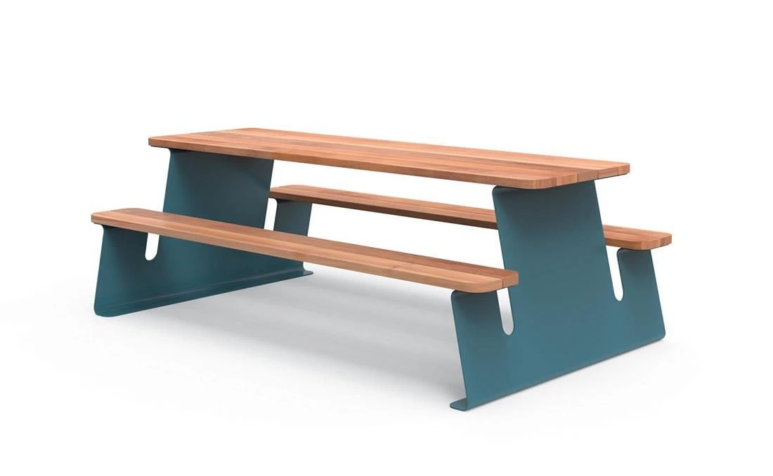 Mesa urbana moderna.