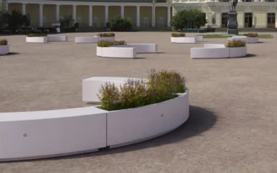 Jardineras de hormigón